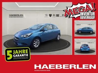 Gebraucht Opel Corsa 90 PS (66 kW) 2018 Arktis blau (m2) (metallic) Kleinwagen