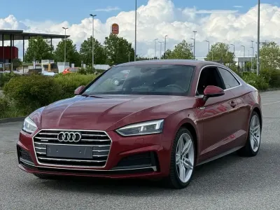 Brugt Audi A5 S-Line 190 HK (139 kW) 2016 Rød Coupe
