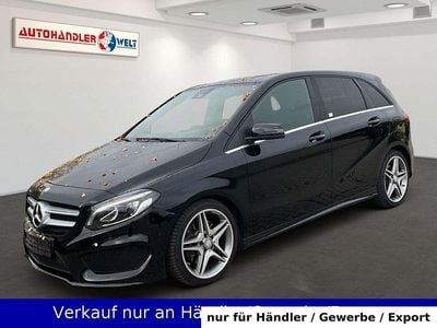 Gebraucht Mercedes B220 AMG line 177 PS (130 kW) 2015 Schwarz Van / Kleinbus