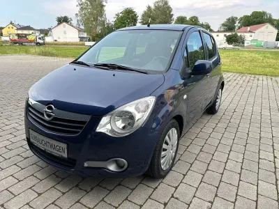 Gebraucht Opel Agila Edition 65 PS (47 kW) 2008 Blau Kleinwagen