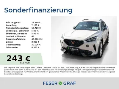 Usata Cupra Formentor 150 CV (110 kW) 2023 Bianco SUV