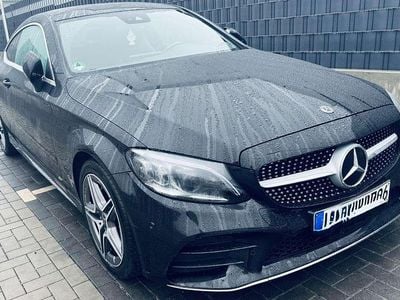 Gebraucht Mercedes C200 AMG line 184 PS (135 kW) 2018 Schwarz Coupé