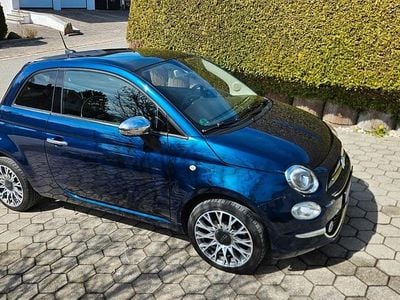 Gebraucht Fiat 500 Lounge 69 PS (50 kW) 2018 Blau Kleinwagen