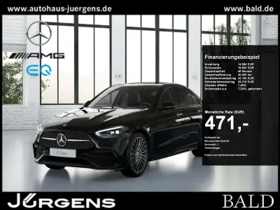 Gebraucht Mercedes C300 AMG 265 PS (194 kW) 2023 Schwarz metalliclack obsidians Limousine
