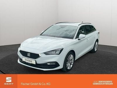Gebraucht Seat Leon ST Style 110 PS (80 kW) 2024 Nevada weiss (weiss) Kombi