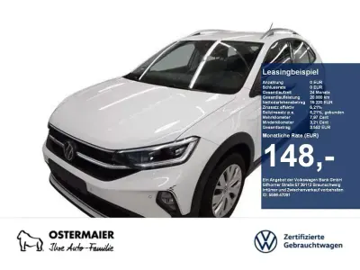 Gebraucht VW Taigo Style 110 PS (80 kW) 2023 Weiss SUV
