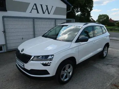 Gebraucht Skoda Karoq Ambition 150 PS (110 kW) 2018 Weiß SUV