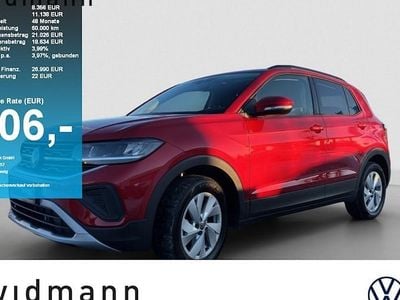 Rot Gebraucht 2024 VW T-Cross Life SUV | 24.990 € (Guter Preis)