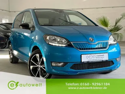 Gebraucht Skoda Citigo-e IV Style 61 kW (83 PS) 2020 Crystal blau metallic Kleinwagen