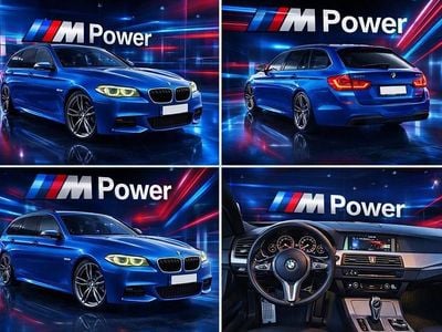 Blau Gebraucht 2016 BMW 550 M Sport Kombi | 21.400 €