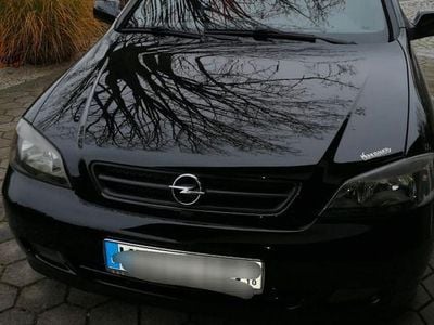 Schwarz Gebraucht 2003 Opel Astra Cabriolet Cabrio | 9.999 €