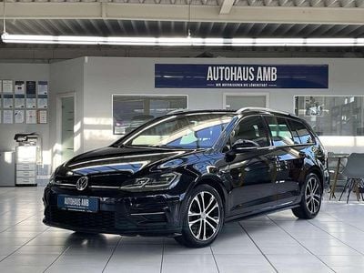 Usata VW Golf VII R-line 150 CV (110 kW) 2018 Nero Station wagon