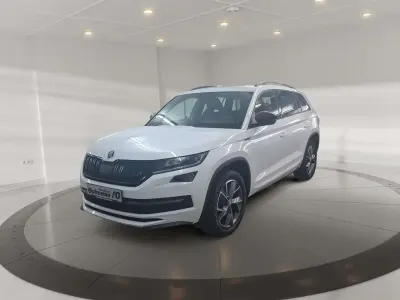 Gebraucht Skoda Kodiaq SportLine 150 PS (110 kW) 2021 Weiß SUV