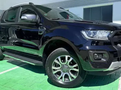 Gebraucht Ford Ranger Wildtrack 212 PS (155 kW) 2022 Obsidianschwarz Pickup