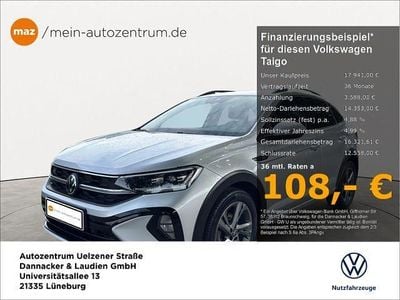 Brugt VW Taigo R-line 110 HK (80 kW) 2022 Sølv SUV