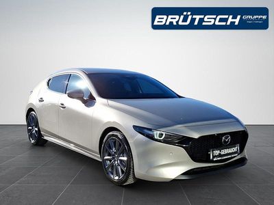 Gebraucht Mazda 3 Exclusive-Line 140 PS (102 kW) 2025 Platinum quartz metallic Limousine