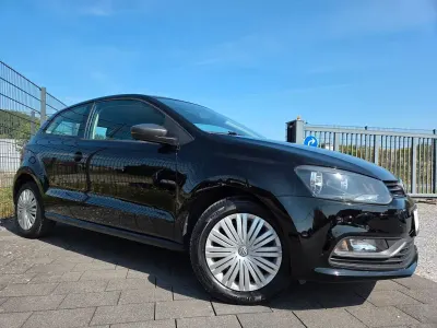 Gebraucht VW Polo Trendline 60 PS (44 kW) 2014 Schwarz Kleinwagen