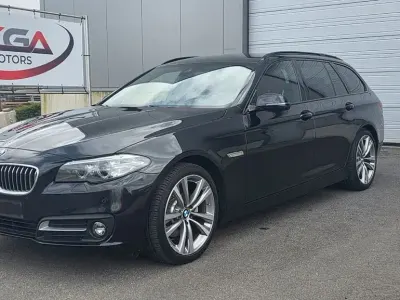 Gebraucht BMW 518 Luxury Line 150 PS (110 kW) 2015 Schwarz Kombi