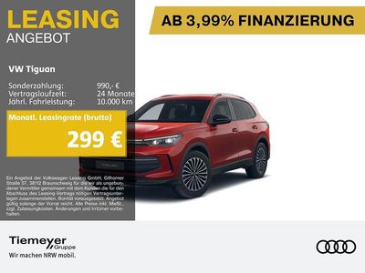 Gebraucht VW Tiguan Goal 150 PS (110 kW) 2025 Rot SUV