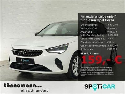 Weiss Gebraucht 2022 Opel Corsa Elegance Kleinwagen | 13.324 € (Guter Preis)