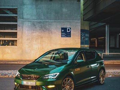 Brugt Seat Leon 125 HK (91 kW) 2017 Grøn Sedan