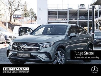 Gebraucht Mercedes GLC450 AMG 367 PS (269 kW) 2024 Verdesilber metallic Coupé