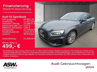 Gebraucht Audi S5 Sportback Ambiente 341 PS (250 kW) 2022 Daytonagrau perleffekt Kleinwagen