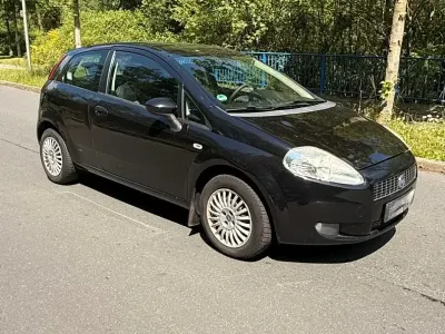Gebraucht Fiat Punto 2007 Schwarz Kleinwagen