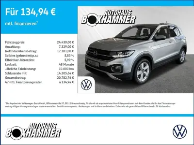 Brugt VW T-Cross Style 110 HK (80 kW) 2023 Sølv SUV