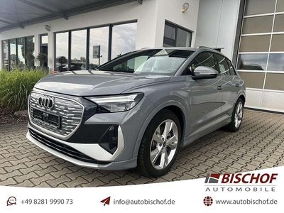 Gebraucht Audi Q4 e-tron S-Line 219 kW (299 PS) 2023 Kieselgrau SUV