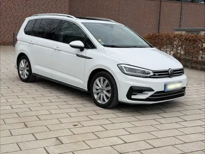 Gebraucht VW Touran R-line 150 PS (110 kW) 2020 Weiß Van / Kleinbus