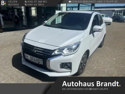 Gebraucht Mitsubishi Space Star Top 71 PS (52 kW) 2023 Weiß Kleinwagen
