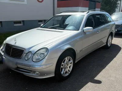Brugt Mercedes E320 224 HK (164 kW) 2004 Sølv Stationcar