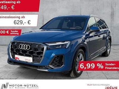 Begagnad Audi Q7 S-Line 286 HK (210 kW) 2025 Blå SUV