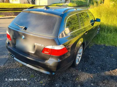 Gebraucht BMW 525 197 PS (144 kW) 2008 Schwarz Kombi