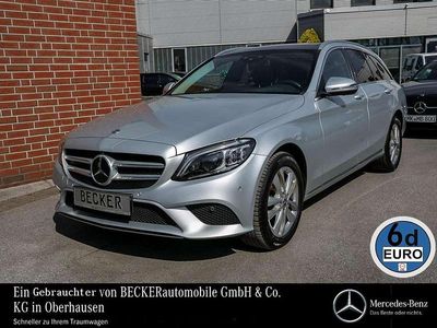 Gebraucht Mercedes C220 Avantgarde 194 PS (142 kW) 2020 Iridiumsilber Kombi