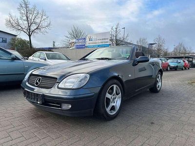Gebraucht Mercedes SLK230 193 PS (141 kW) 1998 Blau Cabrio
