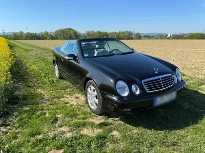 Brugt Mercedes CLK320 Avantgarde 218 HK (160 kW) 2000 Sort Cabriolet