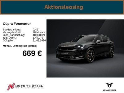 Neu Cupra Formentor VZ 390 PS (286 kW) 2026 Schwarz SUV