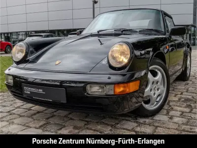 Gebraucht Porsche 911 Carrera 4 Cabriolet 250 PS (183 kW) 1991 Schwarz Cabrio