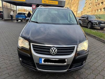 Gebraucht VW Touran Cross 140 PS (102 kW) 2007 Schwarz Van / Kleinbus