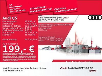 Gebraucht Audi Q5 Ambiente 204 PS (150 kW) 2022 Navarrablau metallic SUV
