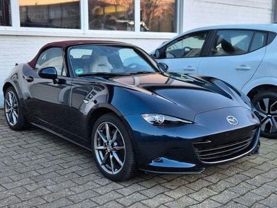 Blau Gebraucht 2021 Mazda MX5 Ad'Vantage Cabrio | 25.990 € (Guter Preis)