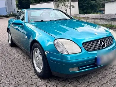 Gebraucht Mercedes SLK230 193 PS (141 kW) 1998 Grün Cabrio