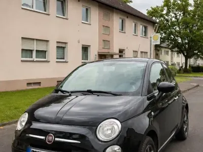 Gebraucht Fiat 500 69 PS (50 kW) 2010 Schwarz Kleinwagen