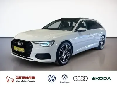 Gebraucht Audi A6 Design 286 PS (210 kW) 2021 Gletscherweiß Kombi