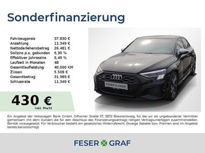 Second-hand Audi S3 Ambiente 310 CP (228 kW) 2022 Negru Berlinǎ