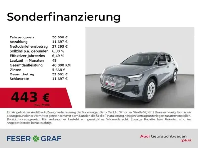 Gebraucht Audi Q4 e-tron Sport 150 kW (204 PS) 2025 Grau SUV