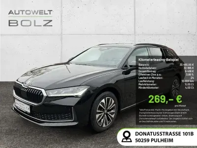 Gebraucht Skoda Superb Selection 150 PS (110 kW) 2025 Onyxschwarz metallic Kombi
