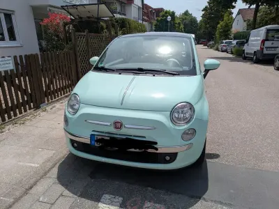 Gebraucht Fiat 500 69 PS (50 kW) 2015 Grün Kleinwagen